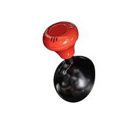 Alloy One-Touch Start Push Start Button Cover - Decorative Accessories for Most Cars (Red)