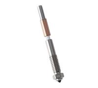 Alloy printer nozzle compatible nozzle with clog design and high wear resistance up to 300 degrees Celsius