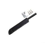 Alloy Push to Open Touch Release Door Catch Latch Hinge Cupboard Cabinet(Black)