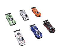 Alloy Racing Car Models Set 6 Pcs Vintage Collectible Toys for Creative Playtime Fun and Display (Type 2)