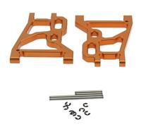 Alloy Rear Lower Suspension Arm For Rc for Ho-bby Model Car 1/10 Fs Racing Buggy fot Tru-ggy Buggy(Orange)