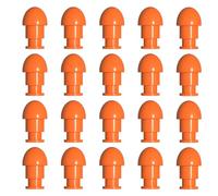 Alloy Ring Spinning Toy Launcher, Decompression EDC Launcher Model Ring One-Click Eject Fidget Ring with Soft Bullets (Only 20 Warheads)