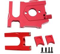 Alloy Sliding Motor Mount Plate #ARA320468#ARA320469 + Center Diff Mount #ARA320499 for ARRMA Kraton 6S Typhon 6S Outcast 6S Talion 6S Felony Mojave 6S Upgrades Part(Red)