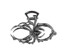 Alloy Spider Clips - Spider Hair Claw Clips | Women Halloween Spider Hair-Grippers Clip | Spider Hair Styling Accessories for Women Halloween Hair Clip for Girlfriend Wife Friend Sister Daughter