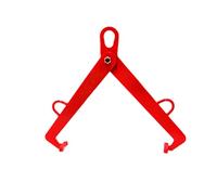 Alloy Steel Barrel Hook Spreader,Oil Drum Lifting Clamp,Heavy Duty Hook Dedicated Spreader,for Industrial Warehouse Use