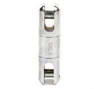 Alloy Steel Cable Pulling Swivel Connector for Power Transmission & Underground Cable Traction - 1T/3T/5T Rotary Ball Bearing Wire Rope Swivel,(5T)