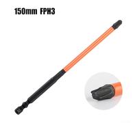 Alloy Steel Cross Slotted Screwdriver Bit for Electricians, Magnetic | PH1/PH2/PH3, Black Phosphated, Rust-Resistant, 65mm/110mm/150mm, for So(150MM FPH3)