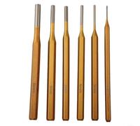 Alloy Steel Cylinder Punch Chisel Set of 6 for Construction and Geological Surveys