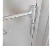 Alloy Steel Door Hinge Bender Tool 23 and 25mm Sizes Dual Ended for Fire, Security, Cleanroom Doors, Door Hinge Alignment Tool with 14 and 18mm Sizes for Repair, Garages,