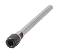 Alloy Steel ER8A-ER20A Straight Shank Extension Collet Chuck, 8mm-25mm, Type A Nut, 30000RPM High Speed Machining Tool Holder for Deep Cavity Milling(C8-ER8A)