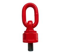 Alloy Steel Eye Bolt Ring, 360° Rotating Bolt, M20-M27 Rotatable Lifting Ring, Large Load Capacity, 1pc(M27*35mm 3.15T)