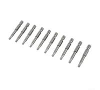 Alloy Steel For Torx Screwdriver Bits Set, 10 Pcs, 50mm Long, 6 35mm Hex Shank, Magnetic Tip for T25 Screws in Home and Work Projects