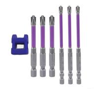 Alloy Steel FPH2 Bits 110mm HRC63 Hardness Black | 110mm extra long reach, for ideal for deep sockets, tight screw engagement, electrician grade, durable