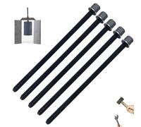 Alloy Steel Hex Socket Head Cap Screws Bolt Black,2025New Drilling Drill Bit Extractor,Grade Hex Socket Head Cap Screws Bolts Kit, Black Oxide Finish(50CM)