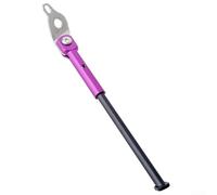 Alloy Steel Left Kickstand 220mm for Folding Bike | Fits 16-inch wheels, for quick release lever, easy mount, alloy build, secure parking support(Purple)