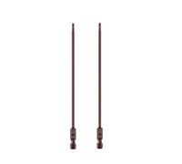Alloy Steel Magnetic Hex Head Screwdriver Bits Set 2PCS 150mm Length Range from 1 5mm to 6mm for Electric and Pneumatic Drill Compatibility (2.5mm)