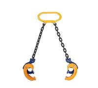 Alloy Steel Oil Drum Lifting Clamp,Crane Forklift Top Hook Drum Lift 1 Tonne,for Industrial Warehouse Warehousing Use(Style 3)