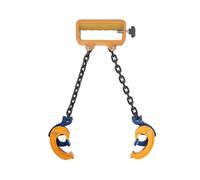 Alloy Steel Oil Drum Lifting Clamp,Crane Forklift Top Hook Drum Lift 1 Tonne,for Industrial Warehouse Warehousing Use(Style 4)