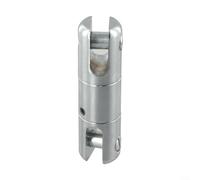 Alloy Steel Pulling Swivel Wire Rope Connector for High Intensity Underground Cable Traction 1T 3T 5T (1T)
