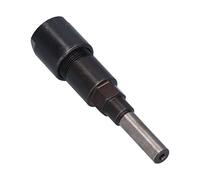 Alloy Steel Router Collet Extension Chuck, Round Shank Milling Bits Extensions Rod for Woodworking, Small Size, Convenient Carry, Easy Install, Practical with High Concentration