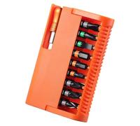 Alloy Steel Screwdriver Bit Set with Strong Tips for Electric Drills and Home Repair Tight Space Operations Strong Spell Bits