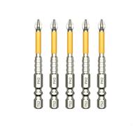 Alloy Steel Screwdriver Bits Pack for Quick-Change Drivers Supporting Furniture Assembly Appliance Repair and Small Engine Maintenance (4)