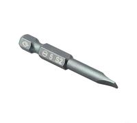 Alloy Steel Slotted Screwdriver Bit 50mm with Magnetic Shaft for Electric Hand Drill, Flat Head Tool for DIY Home Furniture Re(SL5.0)