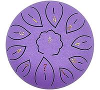 Alloy Steel Tongue Drum, Gong, Drums & Percussion, Handpan Drum, Percussion Instruments, Panda Drum, Steel Pan Drumm Hand Drum,purple