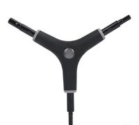 Alloy Steel Y Shaped 3 Way Hex Tool for Bicycle Adjustments Lightweight Build Ergonomic Design Enhances User Control During Repairs