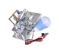 Alloy Stirling Engine Generator Model Thermal Energy Conversion Experiment Equipment for Classroom TeachingDemonstration Energy Conservation Law Demonstrator