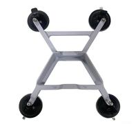 Alloy Suction Cup Mount for STARLINK Mini, Compatible with Car Sunroof & Skylight, 300x270x60 mm, Black/Grey/White, No Tools Required for(White)