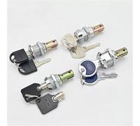 Alloy Toolbox Lock with 180 Degree Rotation Unlocking and Two Keys per Cylinder Designed for Secure Drawers and Cabinets (E)