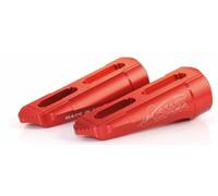 Alloy Ultima Revolution Red Foot Pegs