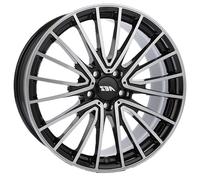 ALLOY WHEEL AEZ BERLIN DARK 8.5X18 5X112 BLACK/POLISHED C6L