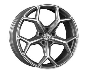 ALLOY WHEEL ANTERA A101 FOR AUDI Q3 9.5X20 5X112 MOON GREY DIAMOND 8SM