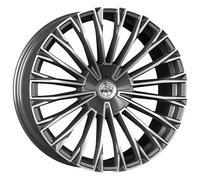 ALLOY WHEEL ANTERA A103 FOR AUDI A3 SPORTBACK 8.5X20 5X112 MOON GREY DIAMOND BYI