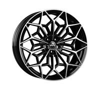 ALLOY WHEEL ANTERA A105 FOR AUDI A6 ALLROAD 9.5X22 5X112 PIANO BLACK DIAMOND PA5