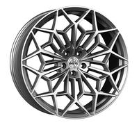 ALLOY WHEEL ANTERA A105 FOR AUDI Q3 SPORTBACK 9.5X21 5X112 MOON GREY DIAMOND USA