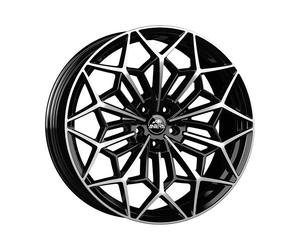 ALLOY WHEEL ANTERA A105 FOR BMW X3 M 10.5X20 5X112 PIANO BLACK DIAMOND 80L