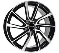 ALLOY WHEEL AVUS AC-518 FOR SKODA OCTAVIA 7.5X17 5X112 BLACK POLISHED R44