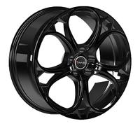 ALLOY WHEEL AVUS AC-520 FOR ALFA ROMEO BRERA 8.5X20 5X110 BLACK V5M