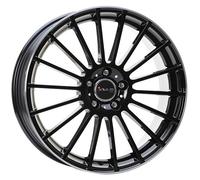 ALLOY WHEEL AVUS AC-M03 FOR AUDI S3 8X18 5X112 BLACK POLISHED LIP 6OB