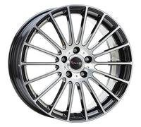 ALLOY WHEEL AVUS AC-M03 FOR HYUNDAI TUCSON 8X18 5X114.3 BLACK POLISHED R49