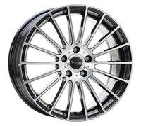ALLOY WHEEL AVUS AC-M03 FOR MAZDA MPV 8X18 5X114.3 BLACK POLISHED NMR