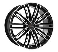 ALLOY WHEEL AVUS AC-M08 FOR VOLKSWAGEN TOUAREG 9.5X21 5X112 BLACK POLISHED J6W