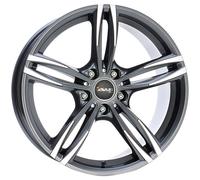 ALLOY WHEEL AVUS AC-MB3 FOR BMW SERIE 1 7.5X17 5X120 ANTHRACITE POLISHED KNZ