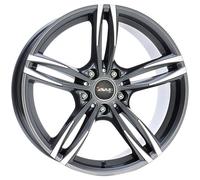 ALLOY WHEEL AVUS AC-MB3 FOR BMW SERIE 5 8X18 5X120 ANTHRACITE POLISHED WEL