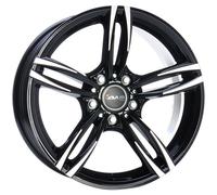 ALLOY WHEEL AVUS AC-MB3 FOR BMW SERIE 5 BERLINA X-DRIVE 9.5X20 5X120 BLACK KWL