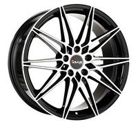 ALLOY WHEEL AVUS AC-MB5 FOR BMW SERIE 1 M135I 8.5X19 5X112 BLACK POLISHED 5HQ