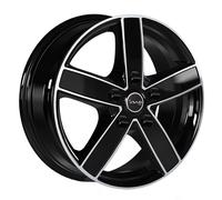 ALLOY WHEEL AVUS AC-V51 FOR PEUGEOT BOXER M1 6.5X16 5X118 BLACK POLISHED 4XI